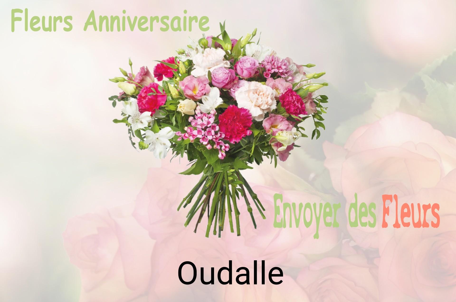 Bouquet de fleurs d’anniversaire livré à Oudalle